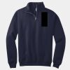 NuBlend ® 1/4 Zip Cadet Collar Sweatshirt Thumbnail